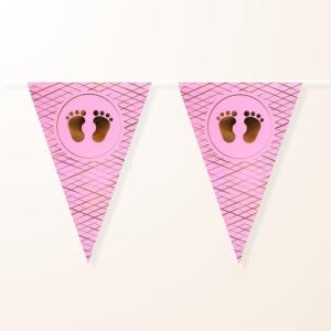 Voetjes_Vlaggenlijn_Roze___5m_1