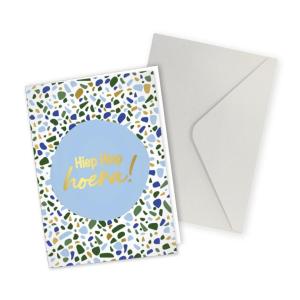 Wenskaart_Hiep_Hiep_Hoera____Terrazzo_Blauw