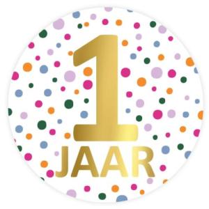 _1_Jaar__Stickers___24st
