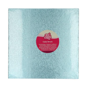 _FunCakes_Cake_Drum_Vierkant_30_5_cm___Baby_Blauw